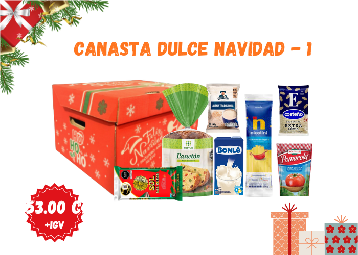 Canasta Dulce Navidad 1