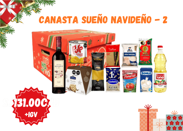 Canasta Navideña Polar Premium