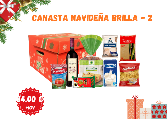 Canasta Navideña Brilla Premium