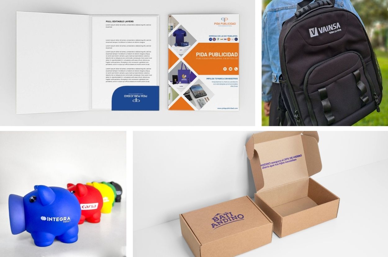 Productos de calidad premium para merchandising corporativo