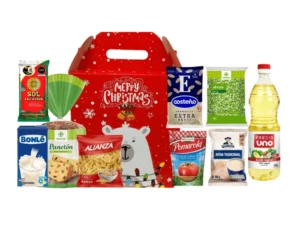 Canasta Navideña 2025 Panetón Tottus – Caja Roja
