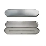 Estuche Metálico para Lapicero – Presentación Ejecutiva Premium Plateada