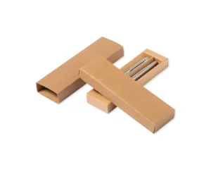 Estuche de Cartón Natural para Lapicero