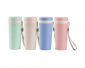 Jarro Ecológico de Fibra de Trigo 280 ml – Sostenible y Reutilizable