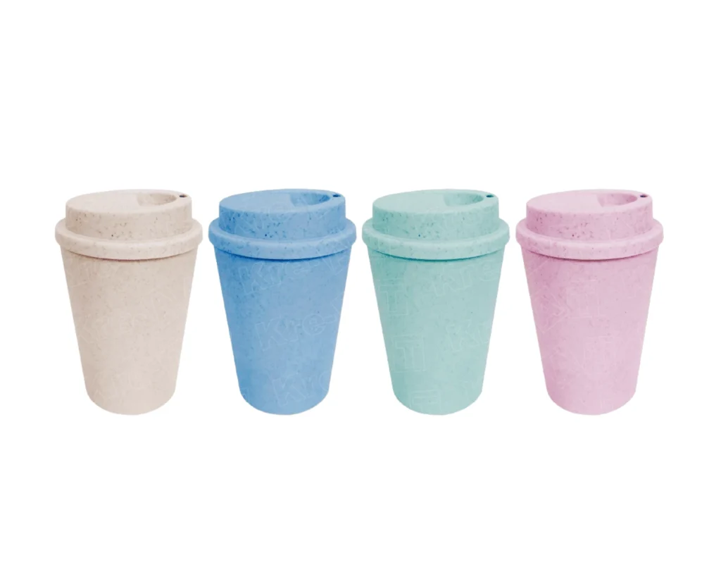 Jarro Ecológico de Fibra de Trigo 350 ml – Sostenible y Reutilizable