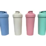 Jarro Ecológico de Fibra de Trigo 600 ml – Reutilizable y Sostenible