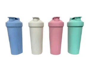 Jarro Ecológico de Fibra de Trigo 600 ml – Reutilizable y Sostenible