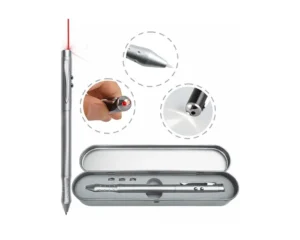 Lapicero Láser 4 en 1 con Estuche Metálico