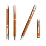 Lapicero de Madera Giratorio | Tinta Negra