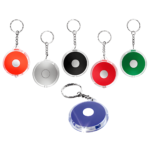 Llaveros redondos con linterna