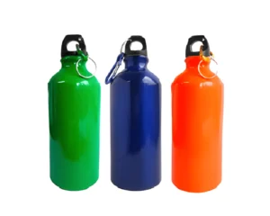 Tomatodo Metálico de aluminio 560ml – con sujetador clip de metal