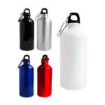 Tomatodo Metálico de aluminio de 750 ml con clip y tapa segura