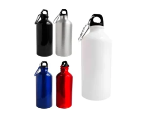 Tomatodo Metálico de aluminio de 750 ml con clip y tapa segura