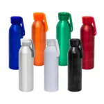 Tomatodo de Aluminio mate de 650ml – tapa de plástico